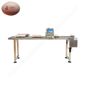Impresora de fecha codificación de huevo automática máquina de impresión por inyección - Product Image 1