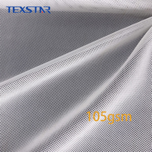 Power Mesh 92% Nylon o poliéster 8% spandex Power Net invisible Power Net tela de malla para Lencería poliéster - Product Image 5