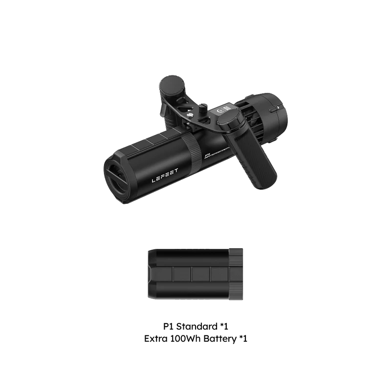 Negro-P1 Estándar * 1 + Batería Extra de 100Wh * 1
