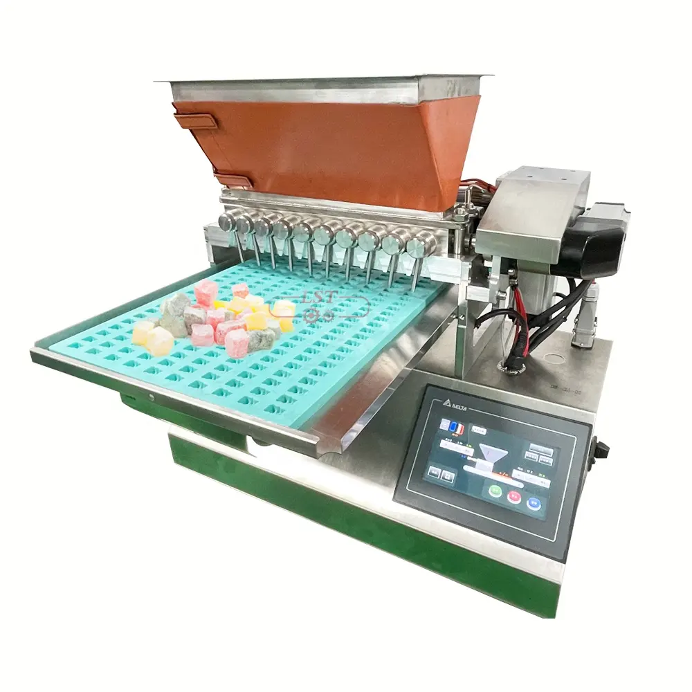 LST-mini máquina para hacer ositos de goma, nueva y actualizada, manual, para hacer dulces de goma