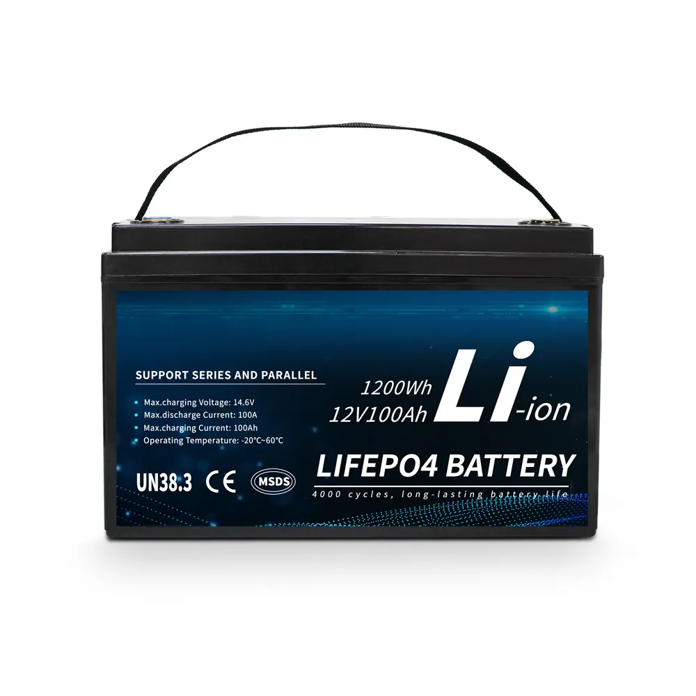 Pin Lithium Ion LiFePO4 12V 100Ah 200Ah 300Ah Năng Lượng Mặt Trời Thay Thế Axit Chì Bán Chạy Nhất Của Mỹ Và Châu Âu