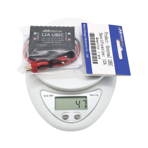Contrôleur de vitesse HENGE 4A 6A 8A 12A UBEC Servo ESC avec stabilisateur de tension BEC pour accessoires de batterie de bateau d'avions RC FPV - Product Image 6