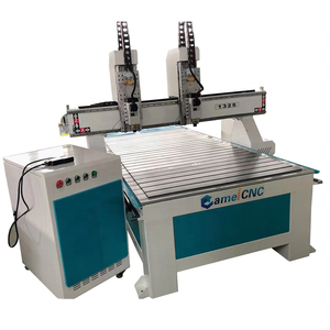 Enrutador cnc de carpintería de dos cabezales, CA-1325, enrutador cnc de madera 1530, 3 husillos, máquina de grabado 3d - Product Image 2