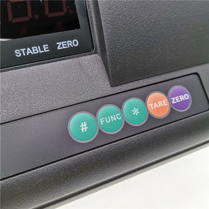 Indicatore di pesatura digitale con Display a LED ABS scala da pavimento in plastica 0.01g precisione 0.1g personalizzato OEM ODM LCD OIML certificata - Product Image 2