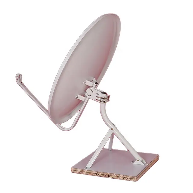 Antenne satellite de la télévision KUband, plat pour tv