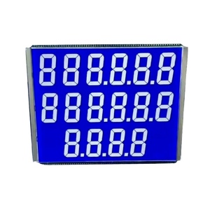 Factory Customized <strong>LCD</strong> 7 <strong>Segment</strong> <strong>LCD</strong> Display for Electric Energy Meter VA TN HTN STN FSTN Display Modules - Product Image 2