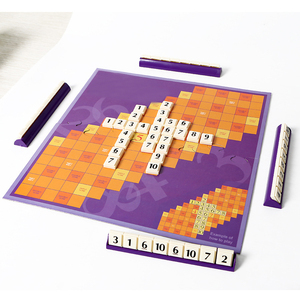 Trẻ Em Giáo Dục Sớm Bảng Chữ Cái Bảng Câu Đố Trò Chơi <span class=keywords><strong>Scrabble</strong></span> Gỗ Diy Đồ Chơi Ghép Hình Bảng Chữ Cái Ghép Hình Giáo Dục Có Thể Viết Được - Product Image 2