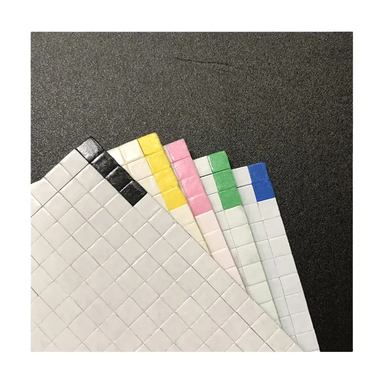 Stansen Handgemaakte Scrapbook Dubbelzijdig Adhesive Mini Vierkante Size Kleurrijke Eva Foam Sticky Dot