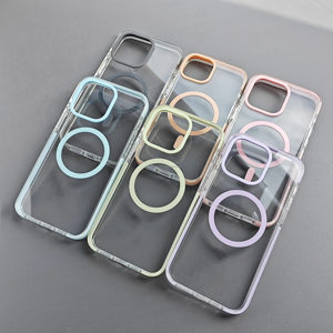 Kristal Glitter kenar telefon iPhone için kılıf 15 Pro Max 2.5mm darbeye geri TPE iç tabaka hızlı üretim kablosuz şarj - Product Image 6