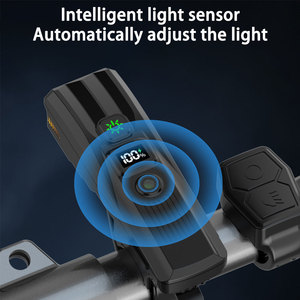 Taikoo USB có thể sạc lại đèn pha cho xe đạp mạnh mẽ LED Đèn xe đạp với USB sạc - Product Image 4