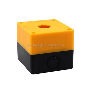 IP65 XLB-1A-YB 1 Loch gelber wasserdichter Druckknopf-Schalt kasten aus Kunststoff - Product Image 6