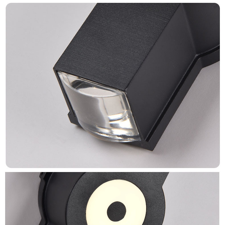 Luz de pared Led para exteriores, resistente al agua, IP65, AC85-265V, lámpara de pared larga para jardín, porche, dormitorio, cabecera, iluminación interior moderna