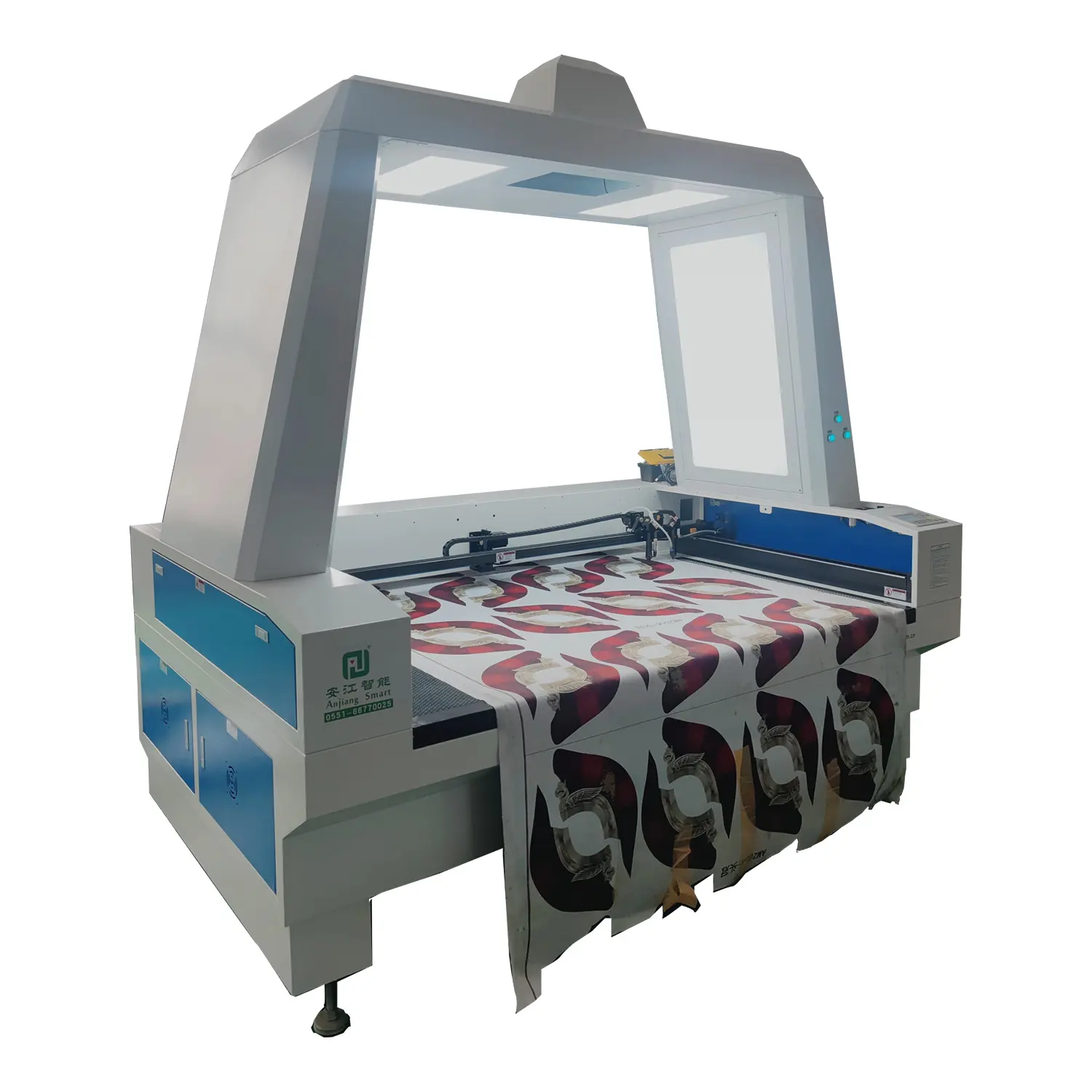 Máquina de corte láser personalizable para ropa, textiles para el hogar y otras industrias, de alta calidad