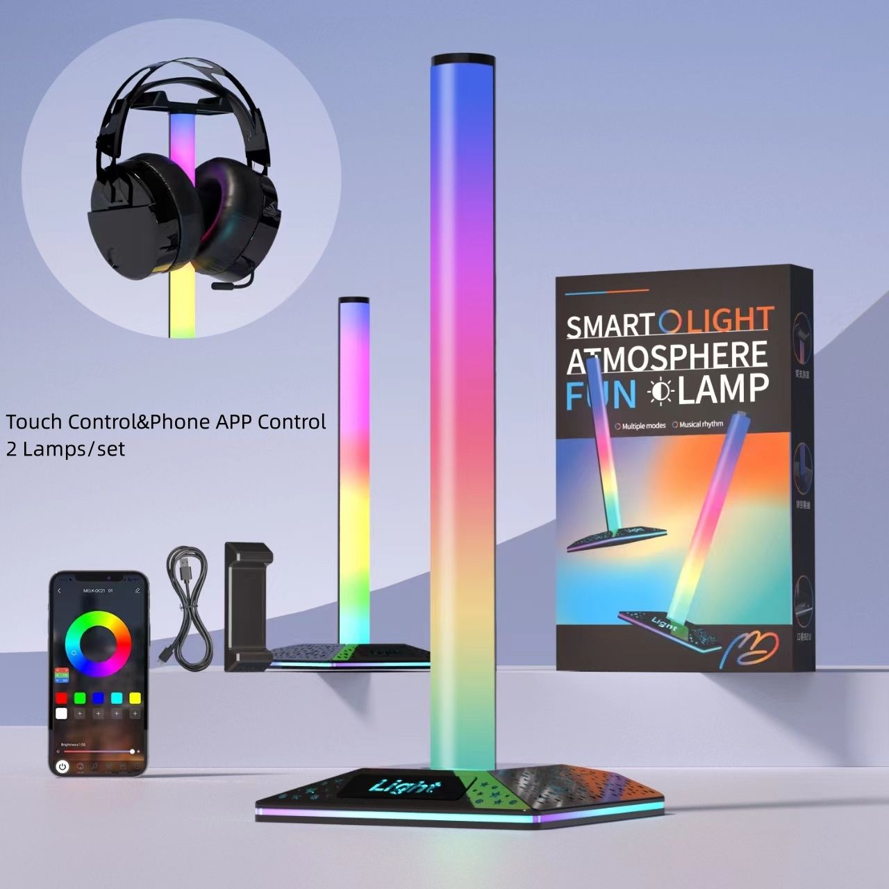 Application tactile et téléphonique noire