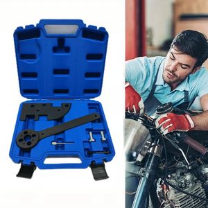 CLAUTOOLスチールカムシャフトアライメントとタイミングツールキット新しいボルボ2.0Tエンジン用特殊自動車修理ツールベルトタイミングツール - Product Image 3