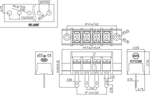 端子台KF22HM-7.62構成可能PCBコネクタ構成可能PCB端子台 - Product Image 3