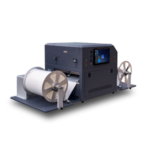 Dye Ink High Speed Label Stickers <strong>Printer</strong> <strong>20</strong> Meters Per Minutes 210mm Width Inkjet Printing Machine - Product Image 2