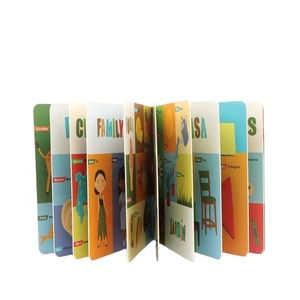 儿童英语认知图画书识字卡板书儿童早教书印刷 - Product Image 1
