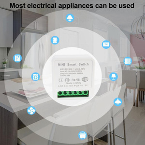 Tuya 16A Mini Smart Life Drahtloser Zwei-Wege-Relais-Timer Alexa & Google Home-kompatibler WiFi-Netzwerk-Fernbedienung schalter - Product Image 5
