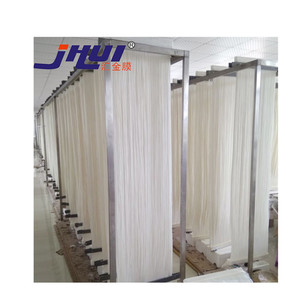 Jhm מיוצר 0.03 pvdf סיבים חלולים סיבי קרום ביוריקטור mbr15 מסנן טיפול בשקית פלסטיק לתעשיות משק