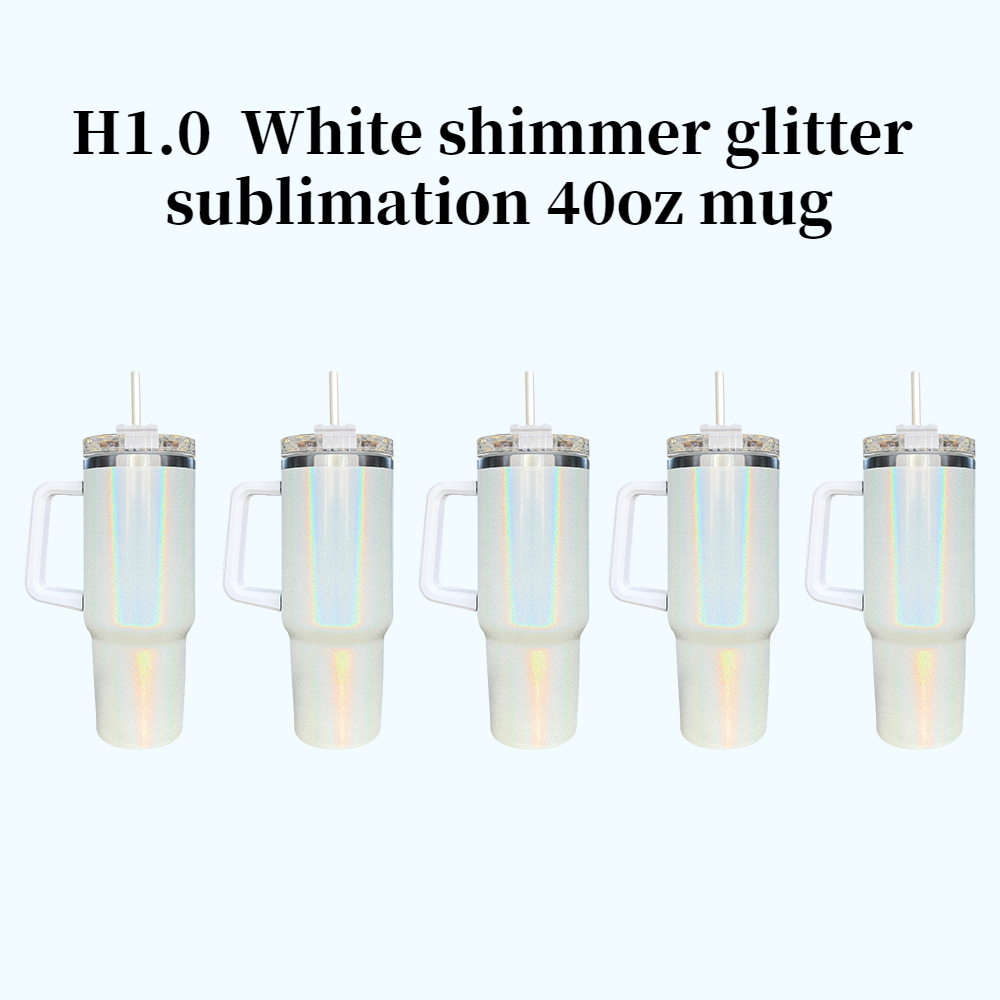 White glitter