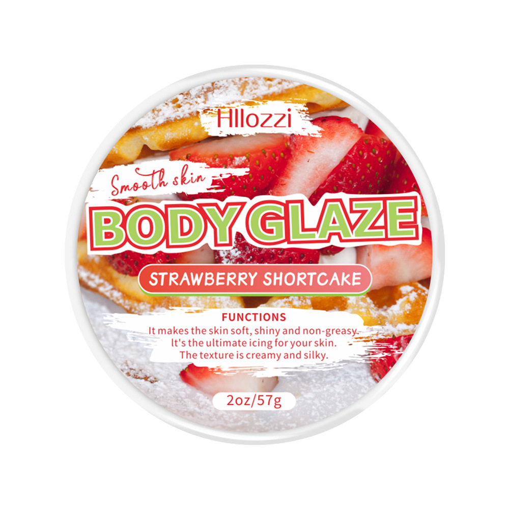 Glaseado corporal de pastel de fresa 2oz
