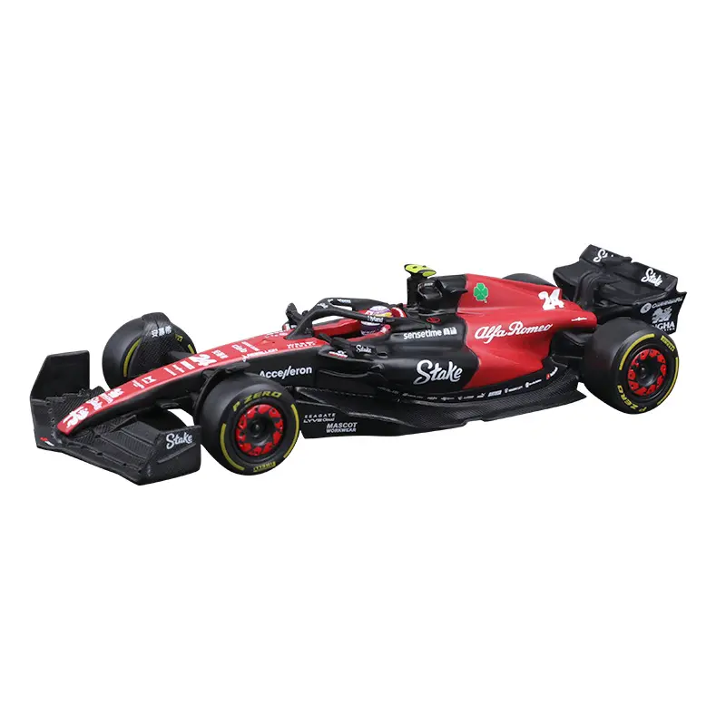 Bburago 1:43 2023 Alfa Romeo C43 F1 Formula modellino di auto modellini di simulazione di veicoli giocattolo modello regalo