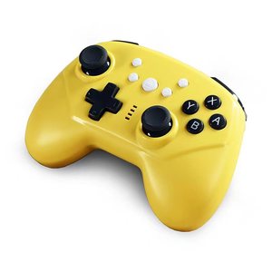 用于开关系列PS3 PC安卓BT 6轴陀螺涡轮功能控制器的带双振动电机的无线游戏手柄 - Product Image 4