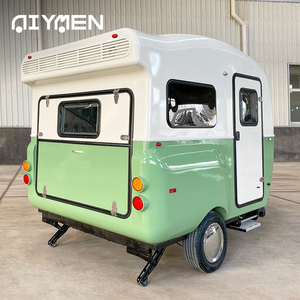 Trọng Lượng Nhẹ Sang Trọng 4-Ngủ Sợi Thủy Tinh <span class=keywords><strong>Teardrop</strong></span> Mini Camper Ultralight RV Cho Dễ Dàng Ngoài Trời Cắm Trại Và Du Lịch Du Lịch Trailer - Product Image 6