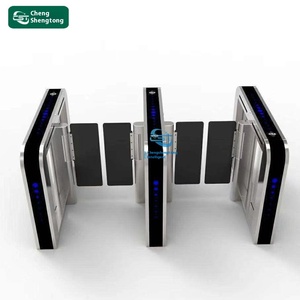 Yerleşim alanı fırçasız anti-çarpışma yaya girişi doğal erişim kontrol makinesi yüz tanıma salıncak turnikeler - Product Image 3