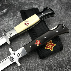 Nga ngoài trời nhựa xử lý Pocket <span class=keywords><strong>Knife</strong></span> 3.8in lưỡi chiến thuật EDC cắm trại săn bắn gấp dao - Product Image 4