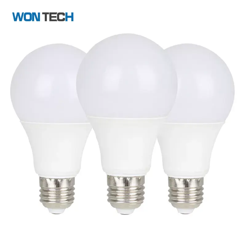 Lampadina a led 3w 5w 7w 12w 15w a basso prezzo, illuminazione a lampadina a led per interni 2700K 6500K, lampada a lampadina a led E27 B22