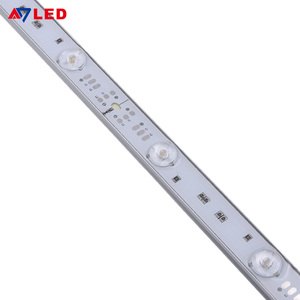 DC24V IP 67 su geçirmez arka ışık ayarlanabilir CCT LED çubuk dağınık yansıma 12LEDs ışıklı işaret kutusu için sert şerit LED - Product Image 3