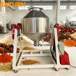 Quay trống bột trộn thương mại gia vị trộn thép không gỉ vitamin premix bột trộn máy - Product Image 4
