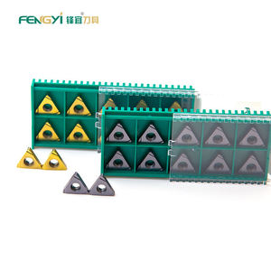 Fengyi Customized Indexable <strong>CNC</strong> <strong>Tool</strong> H <strong>Threading</strong> <strong>Inserts</strong> Tungsten Carbide AG 60 <strong>Threading</strong> <strong>Turning</strong> <strong>Inserts</strong> - Product Image 1