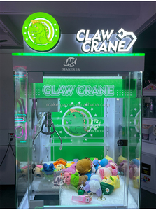 单人投币街机奖爪机数码印刷Logo/图案礼品游戏中心游乐爪机 - Product Image 4