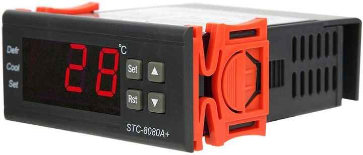 STC-8080A+Intelligent Automatic Defrost Timer Refrigerator Digital Thermostat Temperature Controller