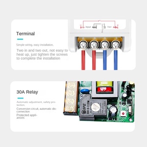 Ad alta potenza 10A Max corrente telecomando senza fili interruttore 12V Max voltaggio pompa acqua motore 220V/380V pesce stagno aeratore - Product Image 3