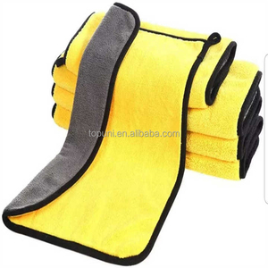 600gsm tek yan büküm döngü mikrofiber araba temizleme havlu ev kullanımı için 120 200 300gsm güçlü su emme