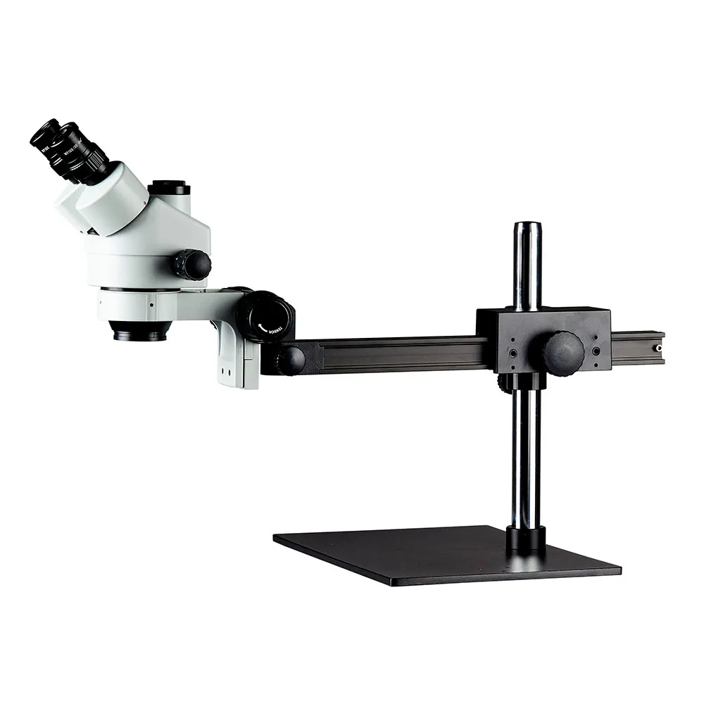 Microscópio trinocular, visão corporal microscópio 7x-45x portátil hd zoom de vidro óptico reparação soldagem telefone celular placa-mãe