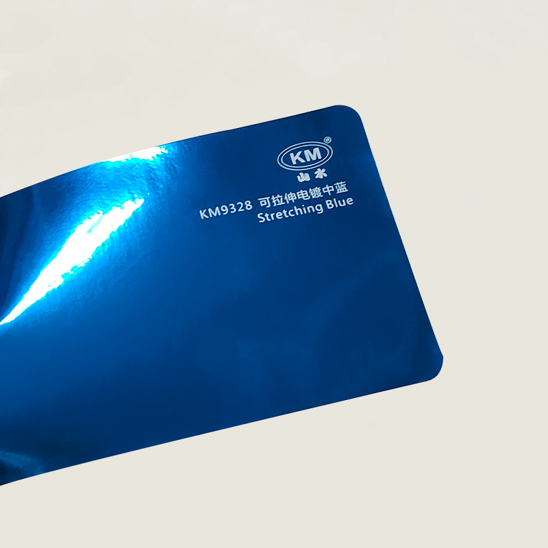 KM9328 Bleu moyen électroplaqué extensible