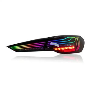 ไฟท้ายไฟท้ายรถสำหรับ BMW M4 G82 G22ไฟท้ายรถ2021-2024ไฟท้าย CSL RGB สไตล์ RGB สำหรับ BMW 4 Series ไฟท้าย G22 LED - Product Image 2