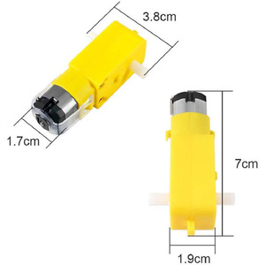 Robot Smart Car Wheel Deceleration DC <strong>Motor</strong> for <strong>Arduino</strong> Smart Car Robot - Product Image 2