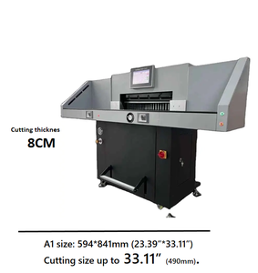 Automatic High-speed Silent Frequency Hydraulic <strong>Program</strong>-controlled Paper Cutter 594mm*841mm Size - Product Image 3