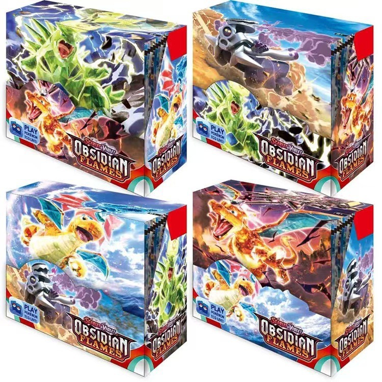 Obsidian flames blind box-360 cards per box-E26