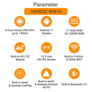 8 çekirdekli CPU 6GB USB GPS CarPlay Android pano Stereo dahili GPS geri görüş kamerası ile BMW 5 serisi GT F07 için 1 yıl garanti - Product Image 3