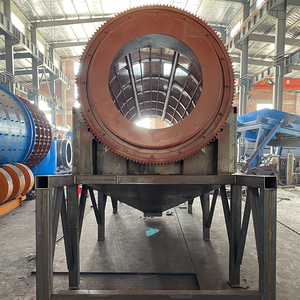 Mini <span class=keywords><strong>machine</strong></span> de criblage et de lavage à tambour rotatif en or pour raffinerie d'or - Product Image 5