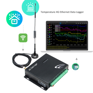 Multipoint <strong>Temperature</strong> 4G Ethernet Data Logger Alarm Central Monitoring Station <strong>Analog</strong> <strong>Output</strong> - Product Image 1