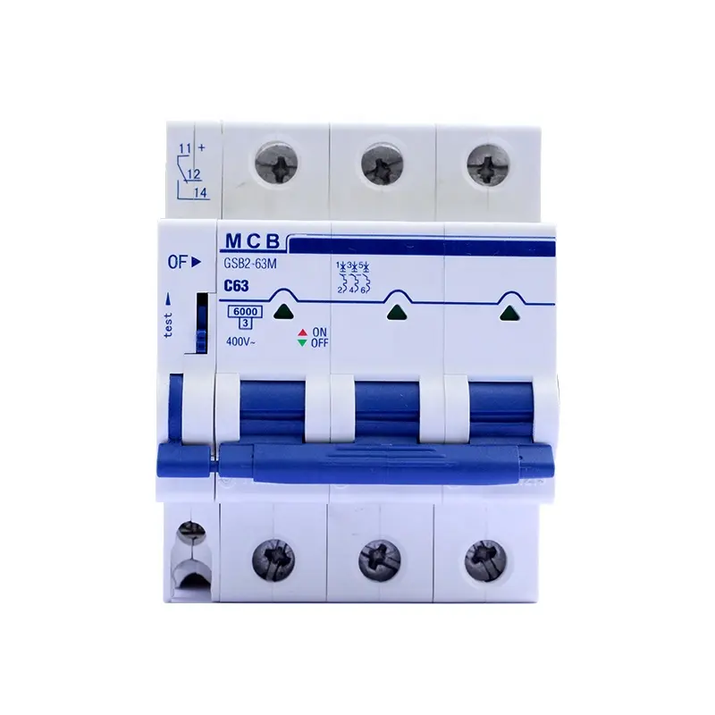 Miniatuur Circuit Breaker Mcb 1P 2P 3P 32a Voor Overbelasting Bescherming C32 Mini Stroomonderbreker