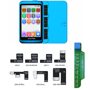 JCIDプログラマーフルJCV1SEWifiボードフェイスIDタグオンフレックスケーブルアクティベーションfor iPhone X XR XS MAX 1112PMドットマトリックス取り外しなし